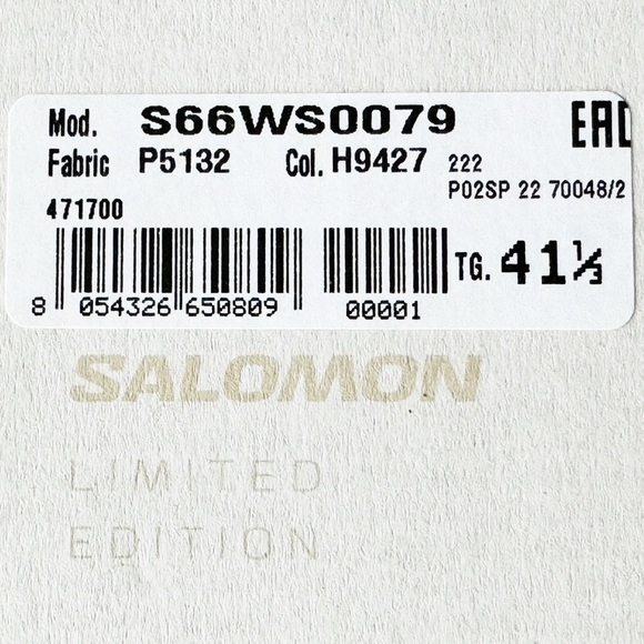 NWT Salomon x MM6 Maison Margiela Red Sneakers - Picture 5 of 17